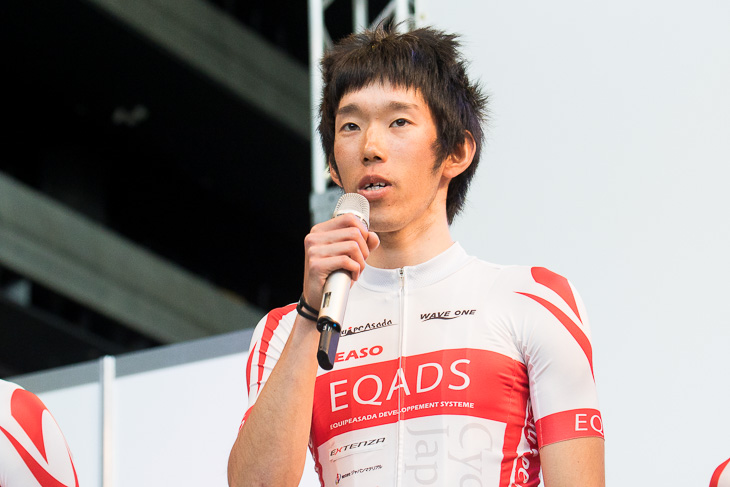 キャプテンを務める内野直也(EQADS)