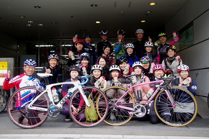 サイクルモードRIDEへ自転車で行こう!ツアーに出発