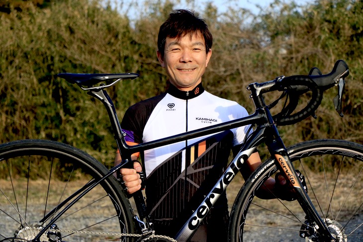 上萩泰司さん(カミハギサイクル)