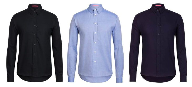 Rapha Cotton Oxford Pocket Shirt(ブラック、ブルーオックスフォード、ネイビー)