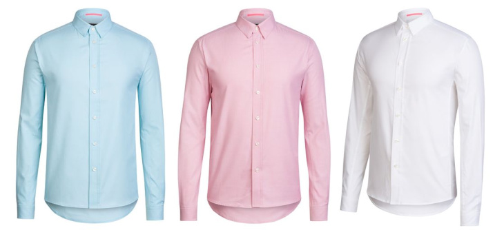 Rapha Cotton Oxford Shirt(ライトブルー、ピンクオックスフォード、ホワイト)