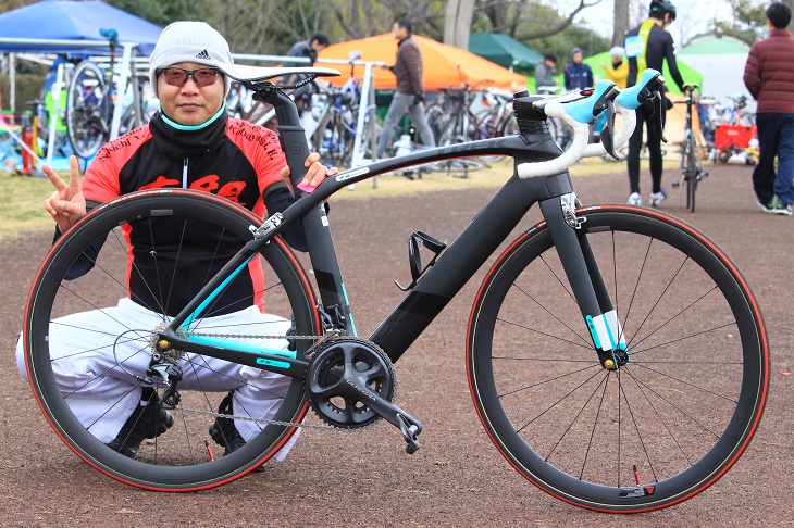 金子さん(チーム走り組)のトレック Madone9