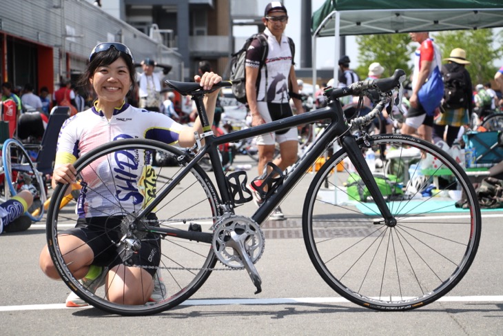 坂本沙弥さん(team SHIDO) コルナゴ ACE