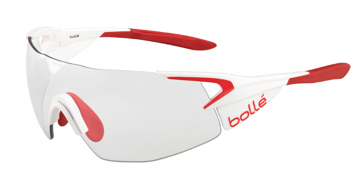 ボレー 5th Element Pro(Matte White/Red Modulator Clear Gray)