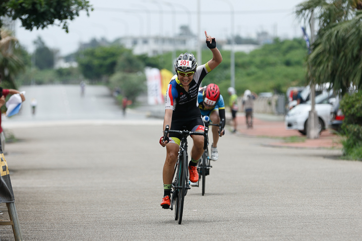 女子184kmは仲村陽子(竹芝レーシング)が連覇を達成した