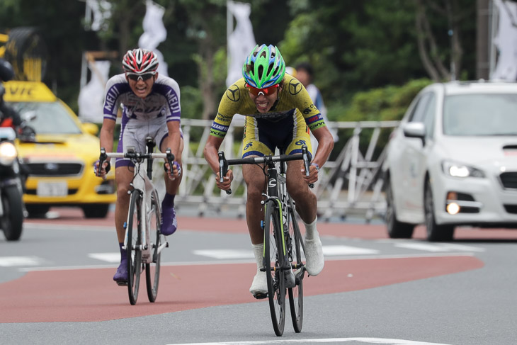 U23 2位徳田優(鹿屋体育大学)、3位松本祐典(明治大学)