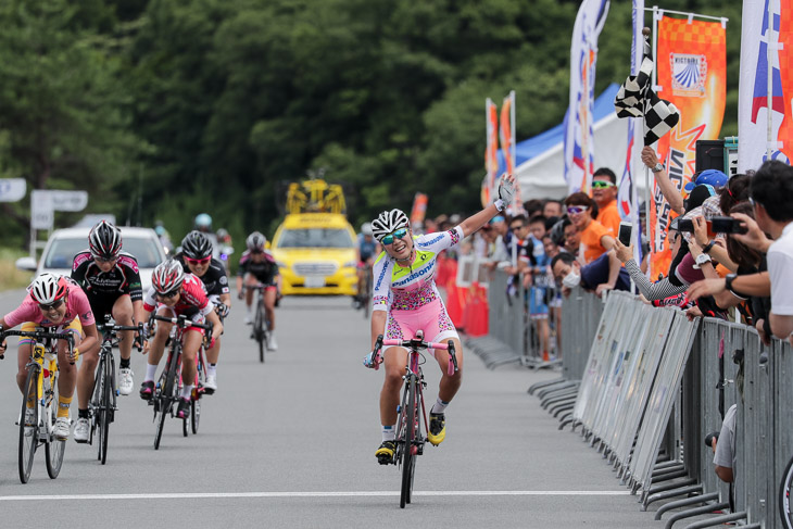 Fクラスタ 坂口聖香(パナソニックレディース)が逃げ切って優勝