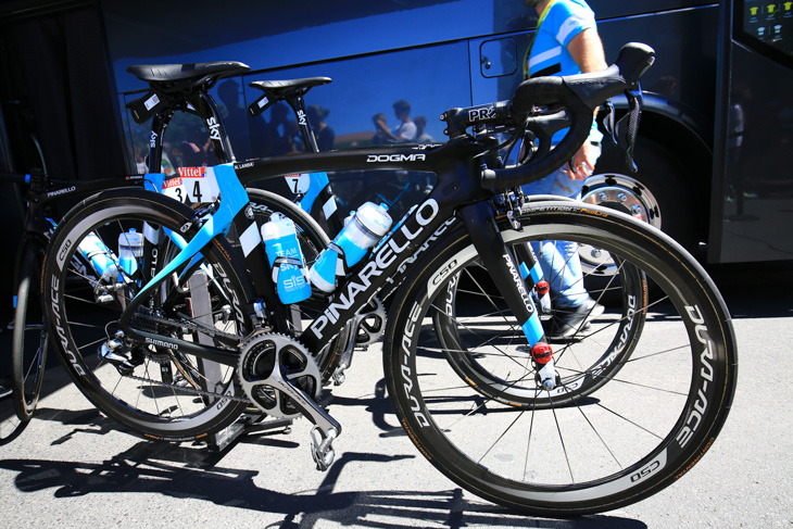 ミケル・ランダ(スペイン、チームスカイ)のピナレロ DOGMA F8