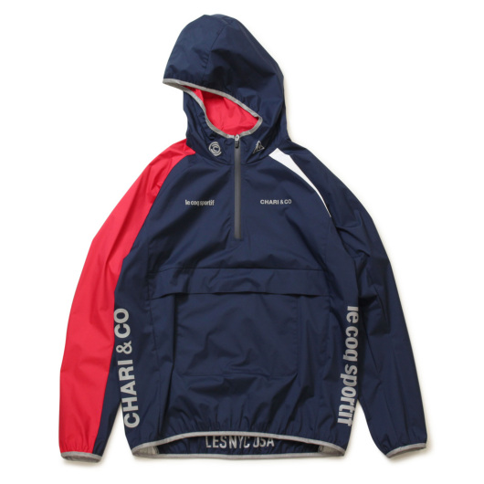 ルコックスポルティフ×チャリアンドコーコレクション ハーフジップジャケット