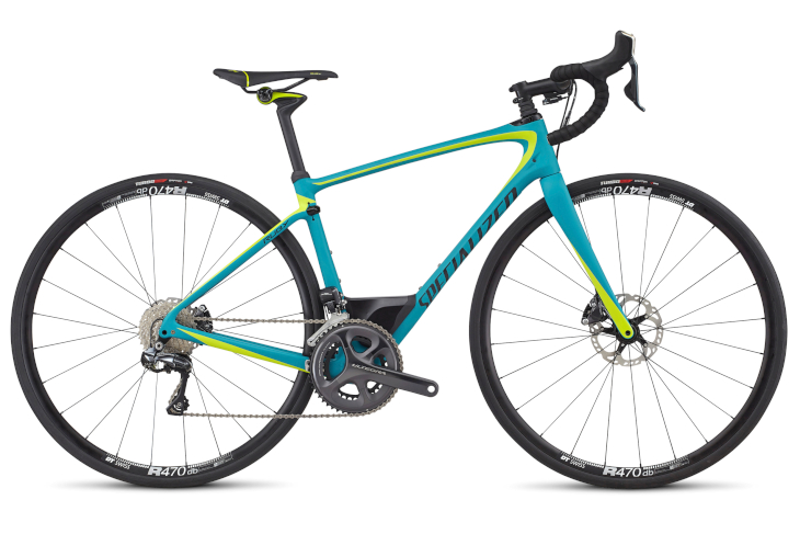 スペシャライズド RUBY EXPERT ULTEGRA Di2(SATIN TURQUOISE/ HYPER GREEN/ BLACK)