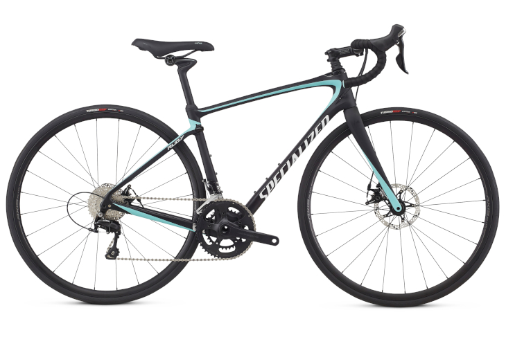スペシャライズド RUBY ELITE(SATIN BLACK/LIGHT TURQUOISE/WHITE)
