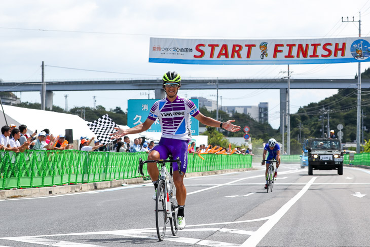 水野恭兵(山梨県、那須ブラーゼン/水野ファーム)が都道府県ロード2勝目を挙げる