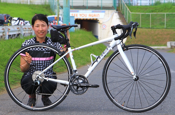 鶴田理紗さん(Pferdeherde)トレック LEXA SL