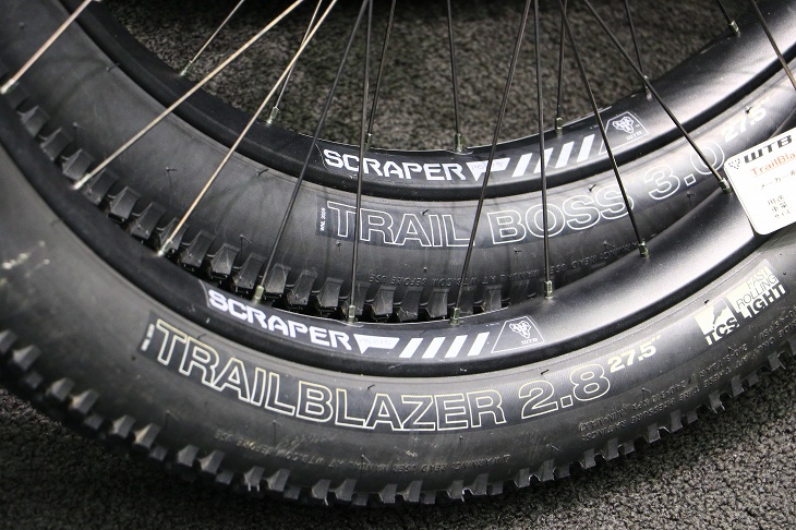 27.5+のセミファットタイヤ TRAILBLAZERとTRAILBOSS