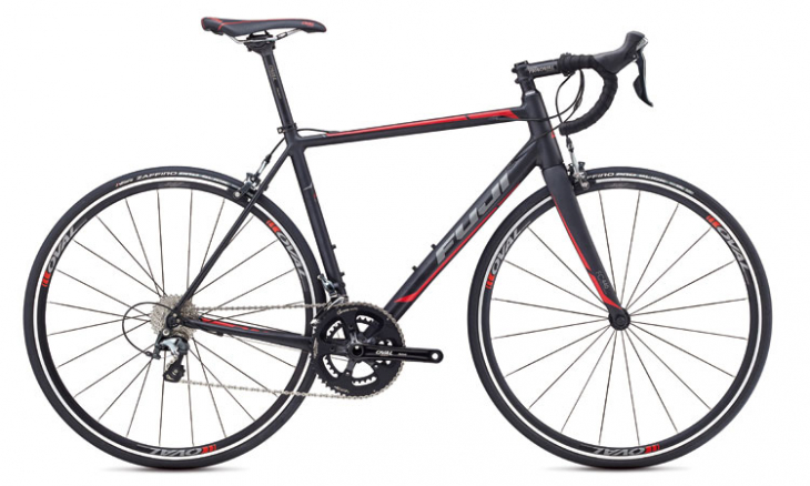 フジ ROUBAIX 1.5(Matte Black/Red)