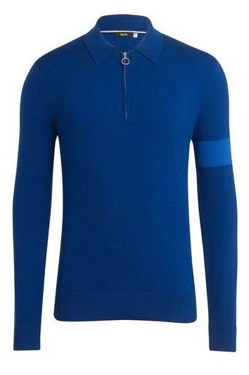 Rapha LONG SLEEVE MERINO POLO(ネイビー)