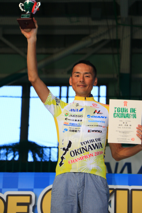 市民210kmを制した高岡亮寛(イナーメ信濃山形)