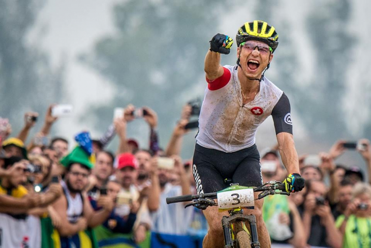 リオオリンピックで金メダルを獲得したニノ・シューター(スイス)