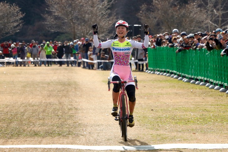 全日本選手権2連覇を達成した坂口聖香(パナソニックレディース)