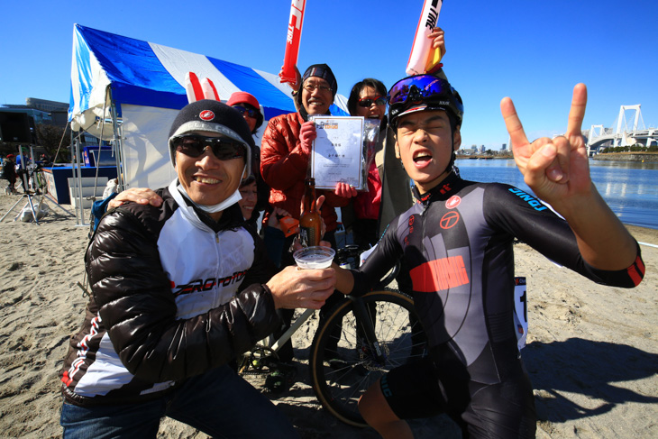 2位だったけど力いっぱい走りきったからビールがうまい!