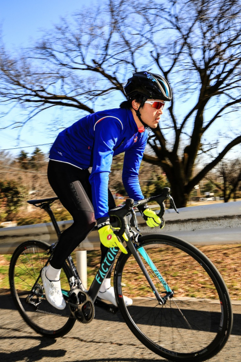 「軽量バイク特有の不安感がなく、安定した走りを楽しめる」若生正剛(なるしまフレンド)