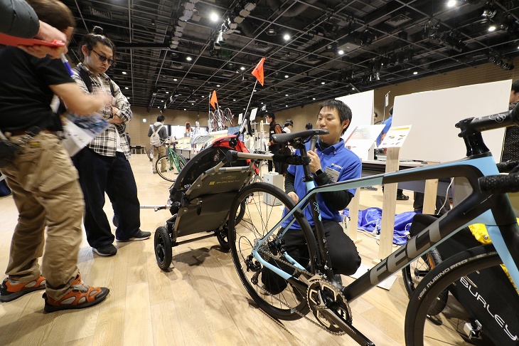 様々な実演が行われたライトウェイプロダクツ展示会