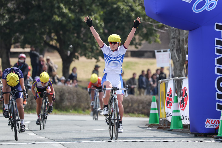 女子 石上夢乃(横浜創学館)が優勝