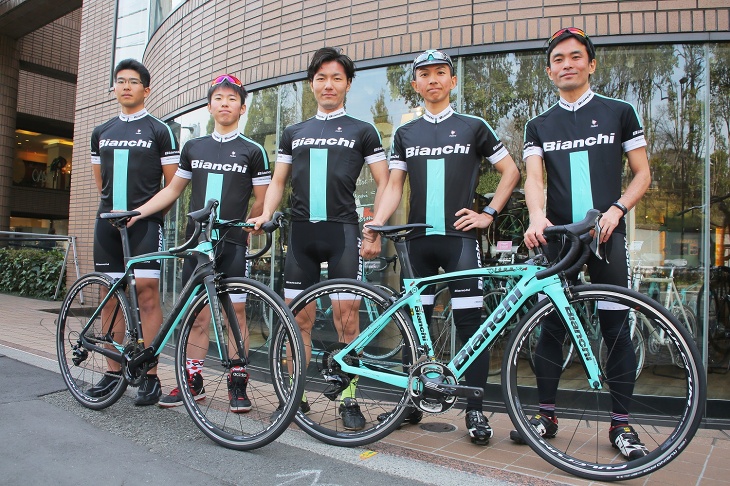TeamOltre2017メンバーは新規の3名を加えた5名に