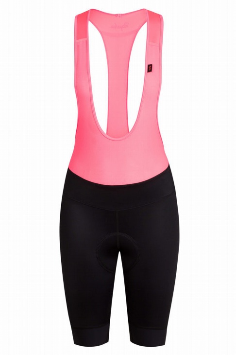 Rapha Souplesse Bib Shorts II(ブラックハイビズピンク)