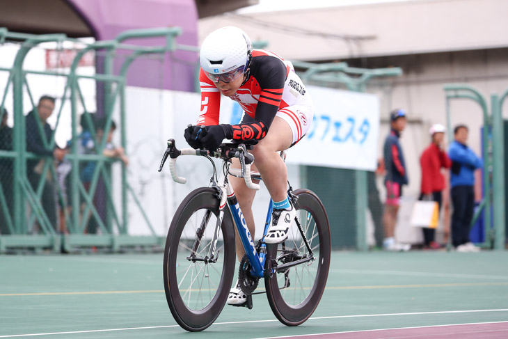 1kmTT R1クラス 優勝の大川友久(Project k@2)1分19秒389