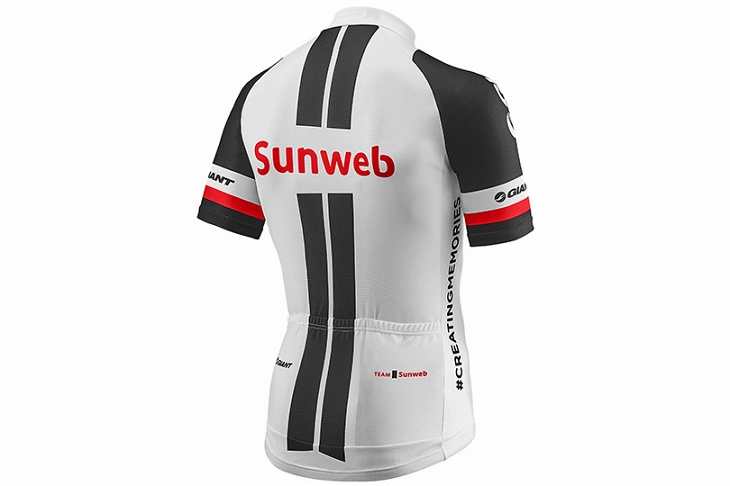 ジャイアント TEAM SUNWEB TIER 2 SS JERSEY(背面)