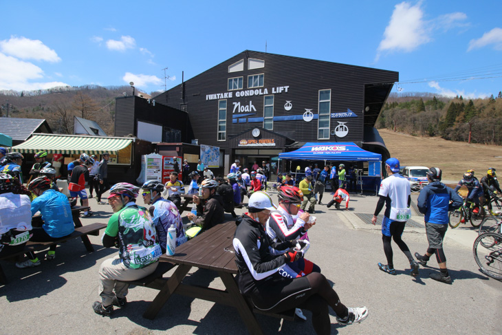 かつてのMTB聖地、白馬岩岳が折り返し地点&エイドになった