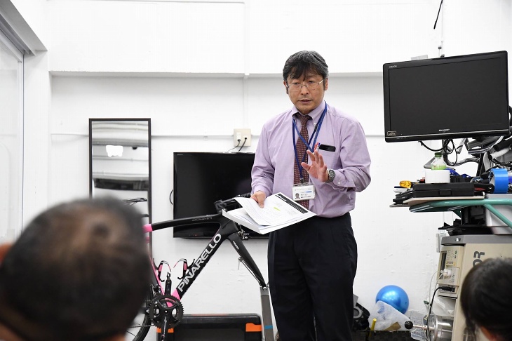 東武トップツアーズ樋沢さんによるツアー説明