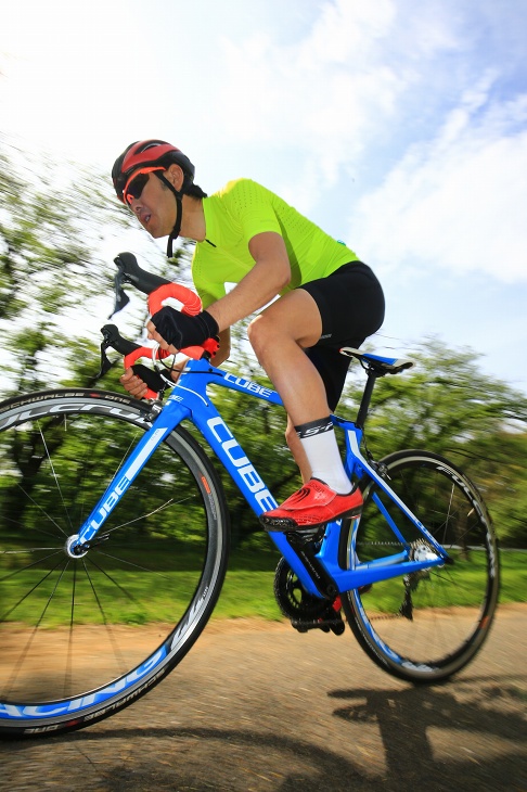 「スキンスーツは局所的な負担も少なく全体的なフィット感が良い」杉山友則(Bicicletta IL CUORE)