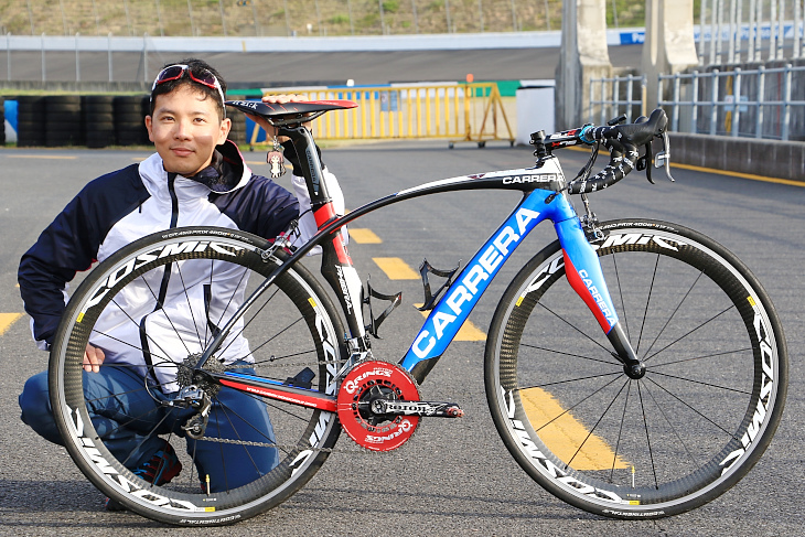 古賀章太郎さん(おかしな国のはしり屋さん) カレラ PHIBRA EVO