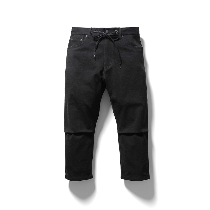 ナリフリ CORDURA 5ポケットクロップドパンツ(ブラック)