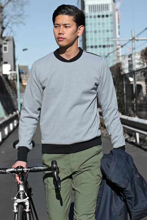 ナリフリ CORDURA ポンチプルオーバー(グレー)