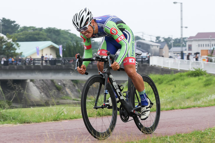日本人1位、4位 中村龍太郎(イナーメ信濃山形)+0秒36