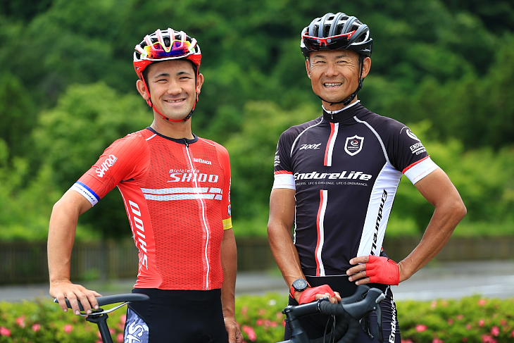 左:安藤光平さん(Bicicletta SHIDO) 右:竹谷賢二さん(エンデュアライフ)