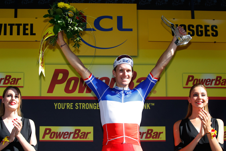 ステージ優勝を飾ったアルノー・デマール(フランス、エフデジ)