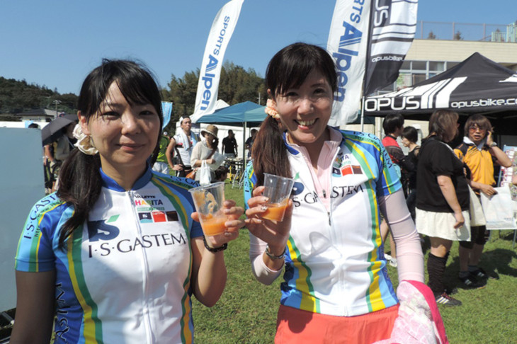 走り終わった後のジュースは最高