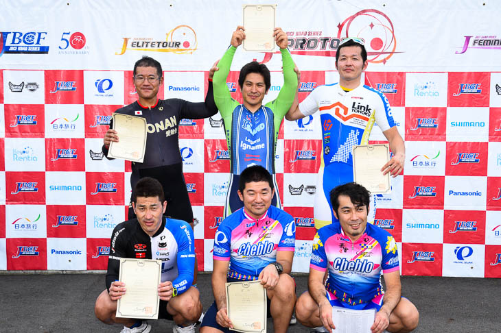 男子1kmTT 表彰式