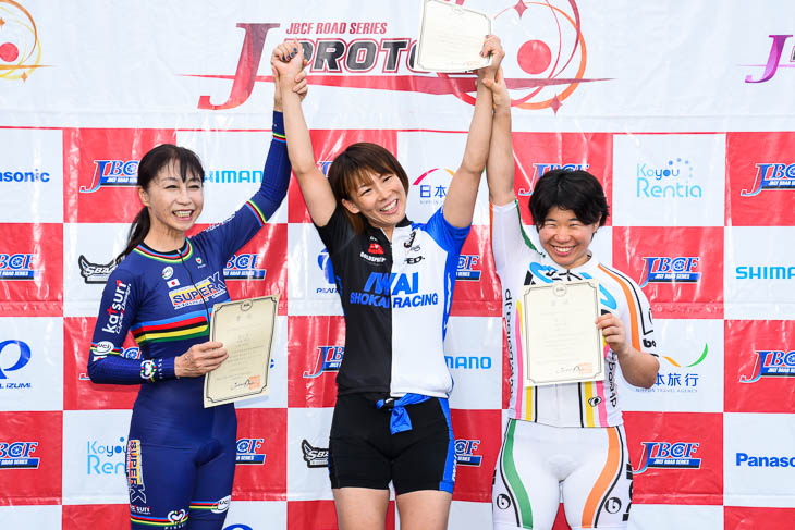 女子500mTT 表彰式
