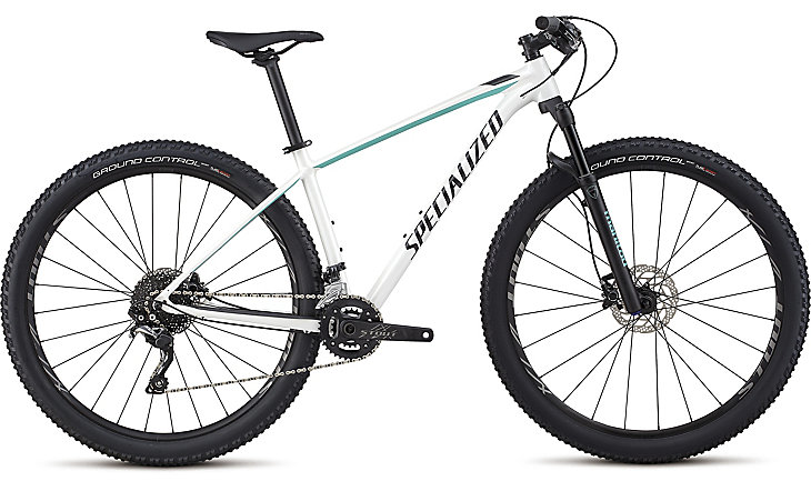スペシャライズド ROCKHOPPER WOMEN PRO 29(グロスサテンメタリックホワイトシルバー/アシッドミント/ブラック)