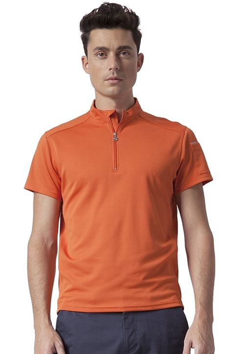 LINGE8 STOCKHOLM ZIP FRONT JERSEY(Orange)