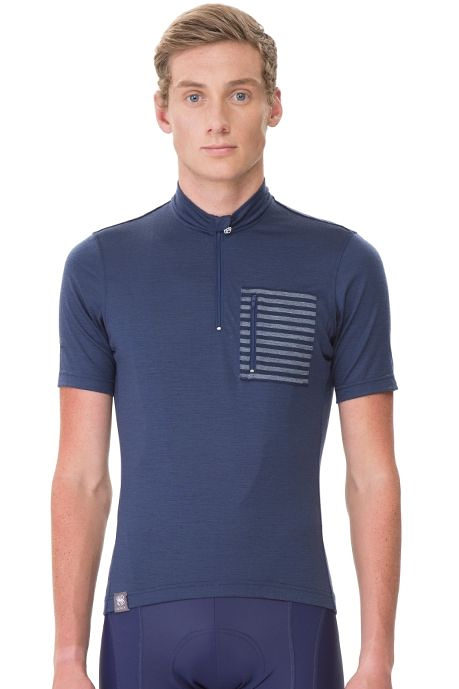LINGE8 RICHMOND MERINO JERSEY(IndigoGrey)