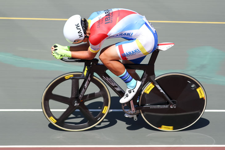 成年男子1kmタイムトライアル 1位 新村穣(CS Slinger)1分06秒878