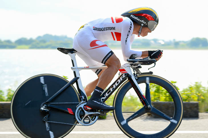 2位 西薗良太(ブリヂストンアンカーサイクリングチーム)20分9秒