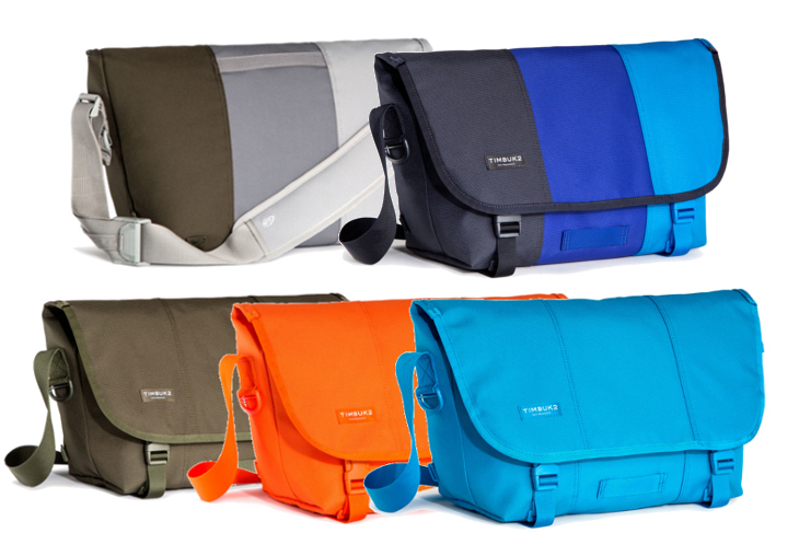 TIMBUK2 Classic Messenger Tres Colores(上段)、Classic Messenger(下段)