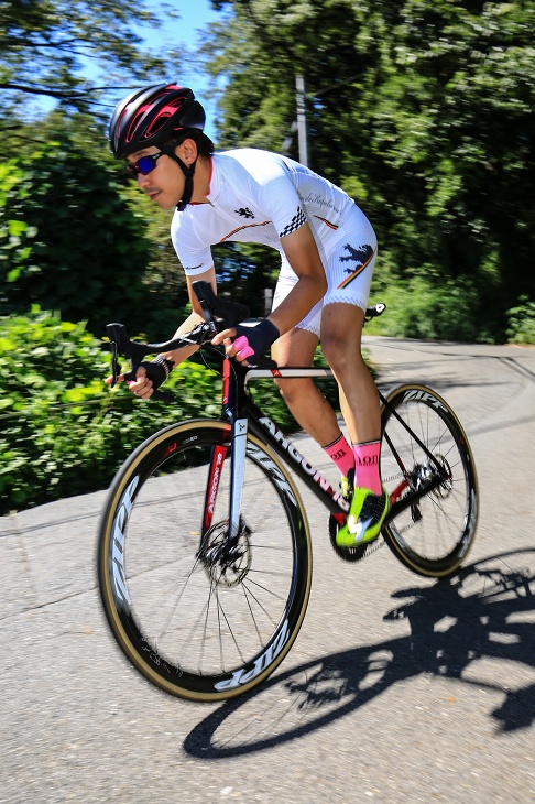 「MTBコンポーネントで培った高いストッピングパワーがこのRED eTap HRDでも活きている」錦織大祐(フォーチュンバイク)